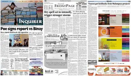 Philippine Daily Inquirer – May 30, 2015