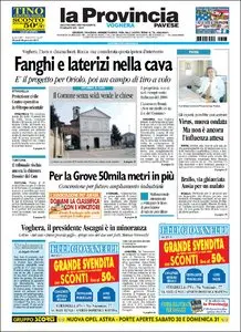 LA PROVINCIA PAVESE 28 GENNAIO 2010