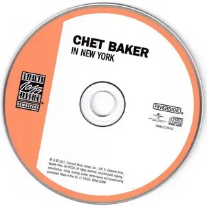 Chet Baker - In New York (1958) {OJC Remasters Complete Series rel 2011, item 8of33}