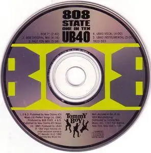 808 State/UB40 - One In Ten (US CD5) (1992) {ZTT/Tommy Boy} **[RE-UP]**