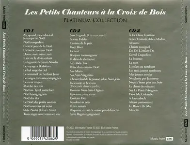 Les Petits Chanteurs a la Croix de Bois - Platinum Collection (2007) 3 CD Set