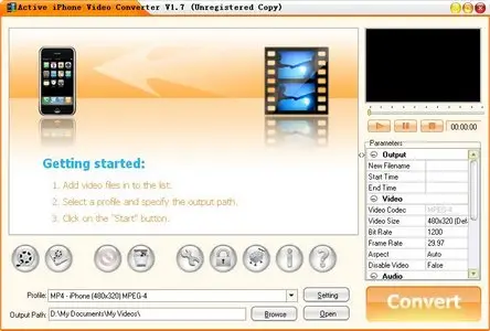 Active iPhone Video Converter 1.7.1