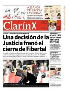 Diario CLARIN - Argentina - 26.09.2010