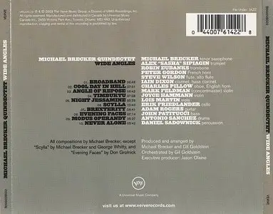 Michael Brecker Quindectet - Wide Angles (2003)
