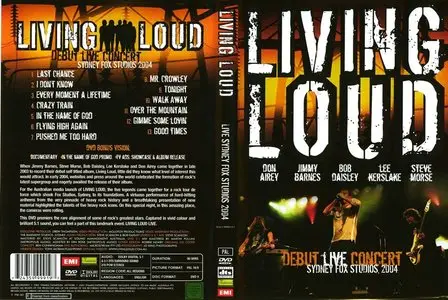 Living Loud - Debut Live Concert - Sydney Fox Studios 2004 (2004) [DVD] Re-up