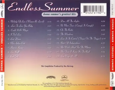 Donna Summer - Endless Summer - Greatest Hits (1994) *Re-Up*