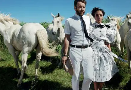 Ruth Negga and Joel Edgerton by Mario Testino for Vogue US November 2016