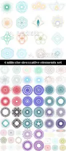 Rosetta Guilloche decorative elements