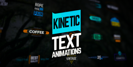 Kinetic Text Animations - Project for After Effects (VideoHive)