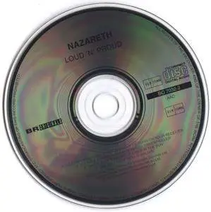 Nazareth - Loud 'N' Proud (1973) [1990, BR Music BO 7032-2, Holland]