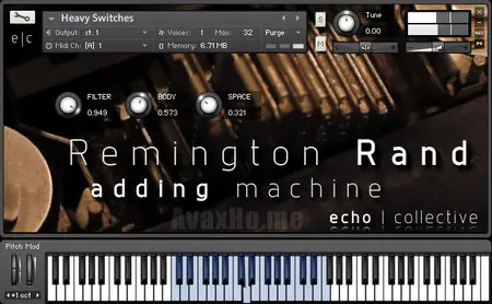 Echo Collective Remington Rand Adding Machine Full v1.1 KONTAKT