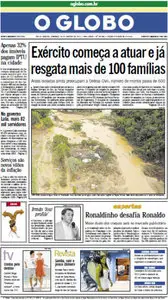 Jornal O Globo - 16 de janeiro de 2011