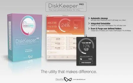DiskKeeper Pro 1.4.12 Mac OS X