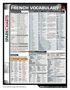 French Vocabulary (SparkCharts)