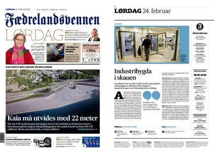 Fædrelandsvennen – 24. februar 2018