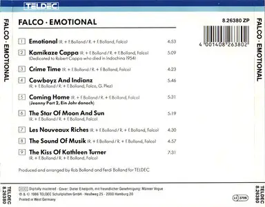 Falco - Emotional (1986)