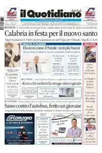 il Quotidiano del Sud Catanzaro, Lamezia e Crotone - 15 Ottobre 2017