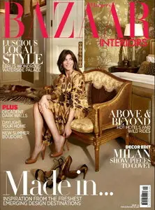 Harper's Bazaar Interiors Magazine May/June 2013