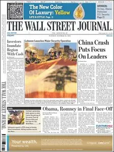 The Wall Street Journal - 23 October 2012 (Asia)