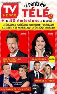 TV Hebdo - 29 Août au 4 Septembre 2015