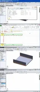 InfiniteSkills - Learning SolidWorks 2015 - Sheet Metal Training Video