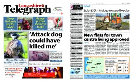 Lancashire Telegraph (Burnley, Pendle, Rossendale) – August 08, 2022