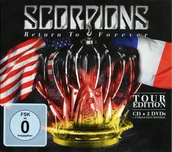 Scorpions - Return To Forever - Tour Edition (2016) {CD + 2DVD9 NTSC RCA-Sony Music 88875 19329 2}