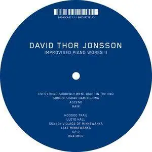David Thor Jonsson - Improvised Piano Works II (2015)