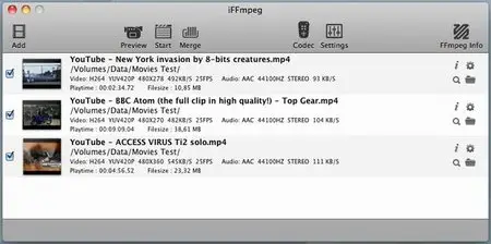 iFFmpeg v3.9.0 Multilingual Mac OS X