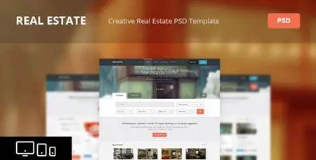 ThemeForest - Real Estate v1.1 - Creative HTML Template - 4797519