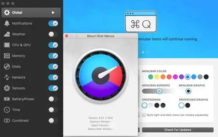 iStat Menus 6.51 (1164) Multilingual macOS