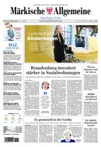 Märkische Allgemeine Jüterboger Echo - 16. Oktober 2018