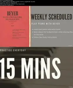 Learn Piano with Beyer, 15 Minutes Challenge