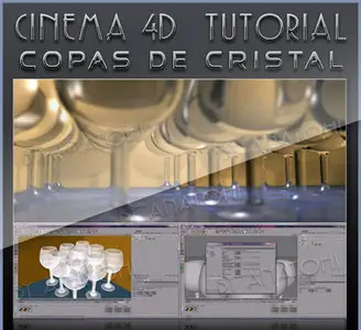 Cinema 4D Tutorial - Copas De Cristal