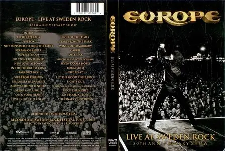 Europe - Live At Sweden Rock: 30th Anniversary Show (2013)