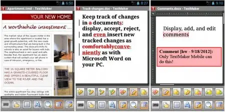 Office 2012: TextMaker Mobile v1.0 rev 678.325