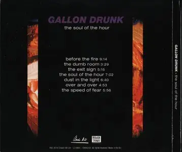 Gallon Drunk - The Soul Of The Hour (2014) {Clouds Hill Ltd.}
