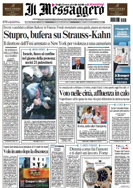 Il Messaggero (16-05-11)