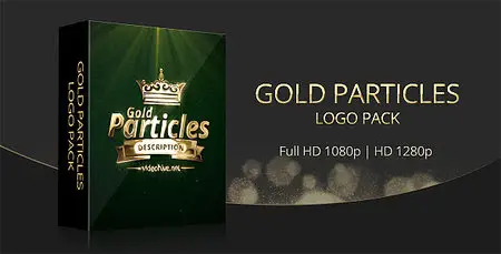 Gold Particles Logo Pack - Project for After Effects (VideoHive)