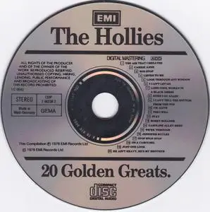 The Hollies - 20 Golden Greats (1978)