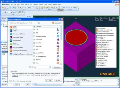 ESI Visual Environment 8.0