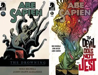 Abe Sapien #1-10 (2008-2011) Mini-series and One-shot Collection