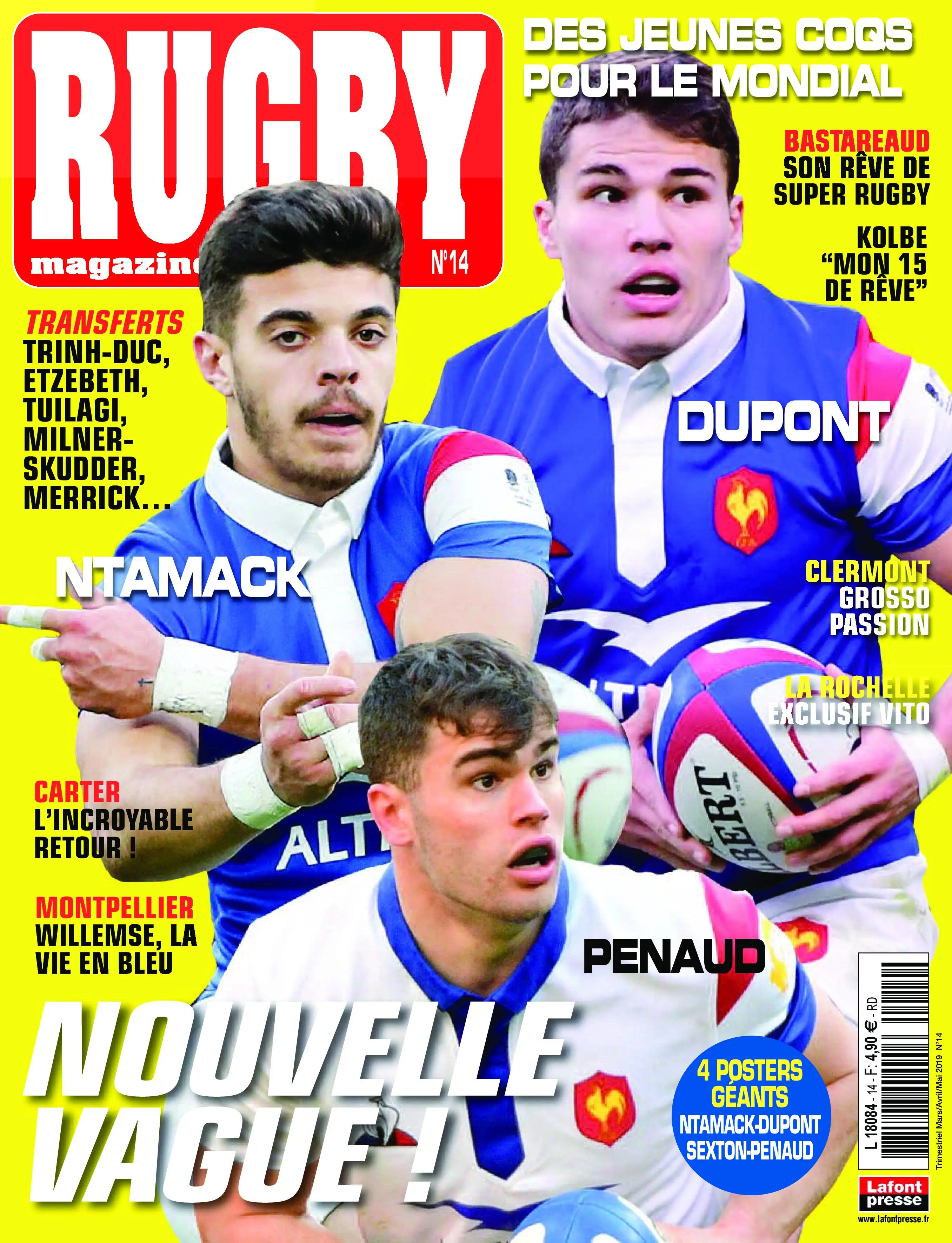 Rugby Magazine - avril 2019 / AvaxHome