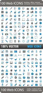 Stock Vector - Web Icons