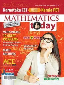 Mathematics Today - June 2016