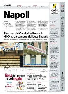 la Repubblica Napoli - 13 Aprile 2018