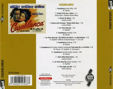 Max Steiner & VA - Casablanca: Soundtrack (1942) [The Soundtrack Factory Edition 2002]