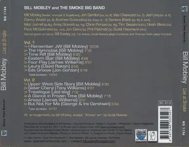 Bill Mobley & The Smoke Big Band - Live At Smoke (2011) [2CD] {Space Time Records}