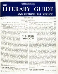 New Humanist - The Literary Guide, November 1945