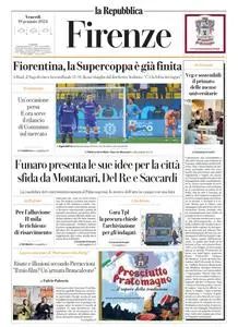 la Repubblica Firenze - 19 Gennaio 2024
